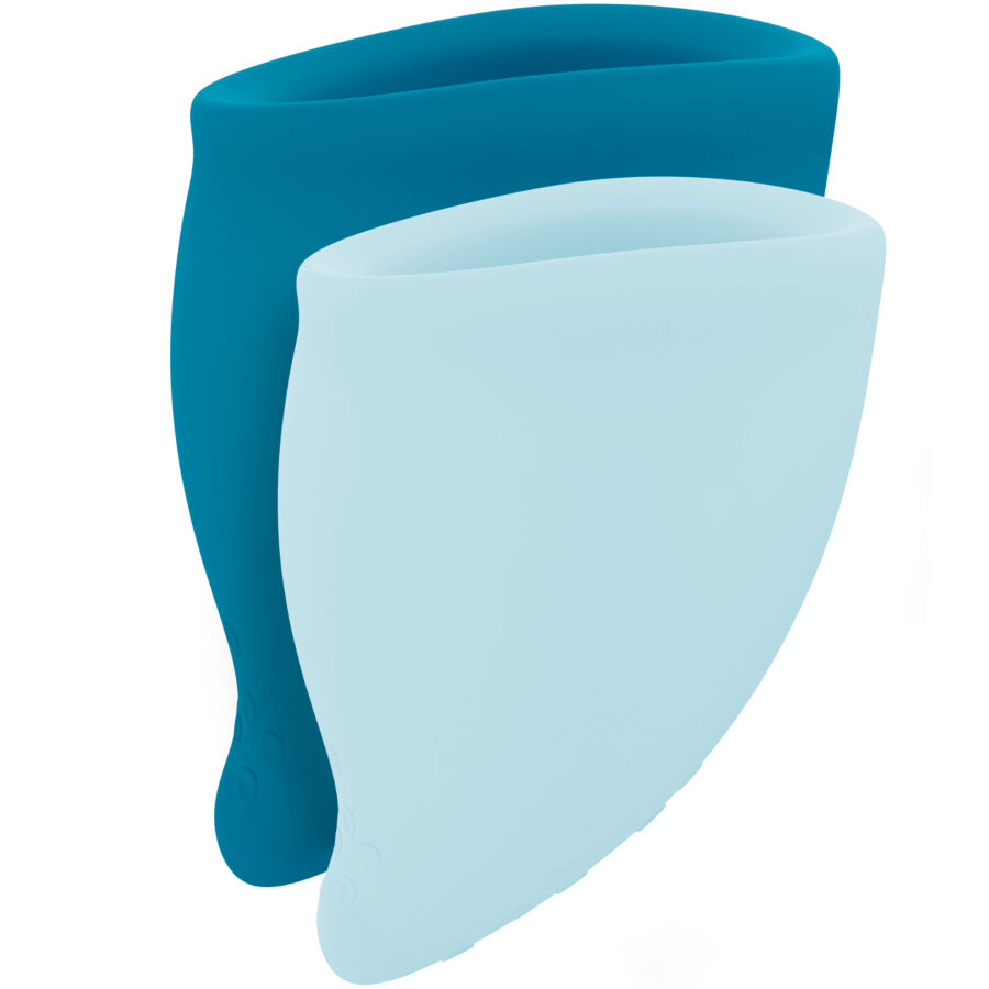 Kit découverte de coupe menstruelle turquoise — FUN FACTORY