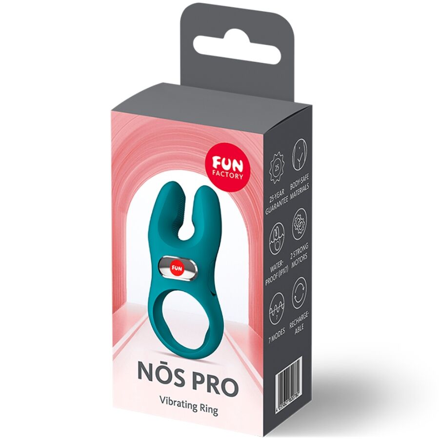 Anillo peniano vibrante Nos Pro — FUN FACTORY