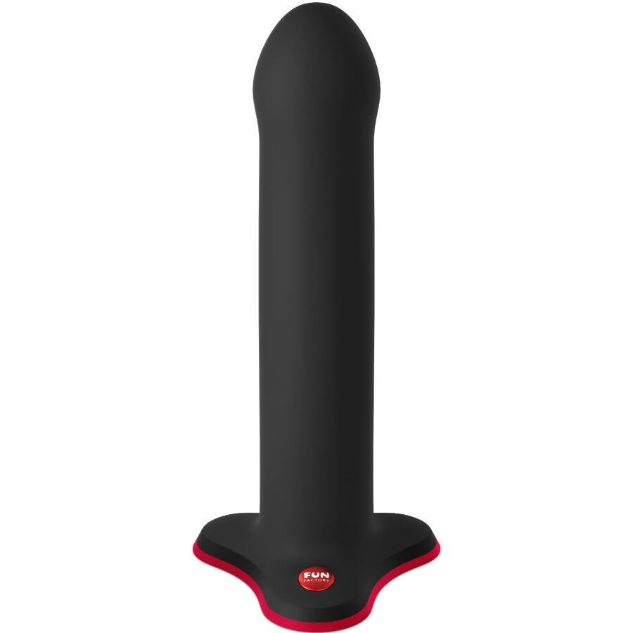 Godemichet magnum pour point g en silicone noir — FUN FACTORY