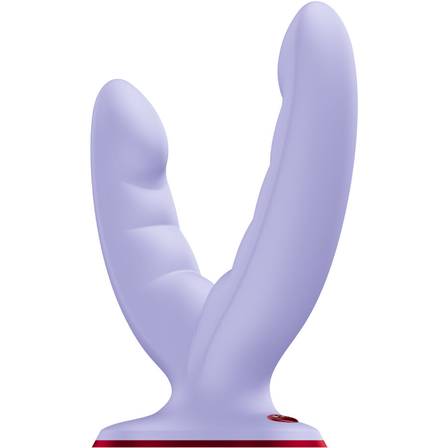 Double godemichet vibrant mains libres — FUN FACTORY