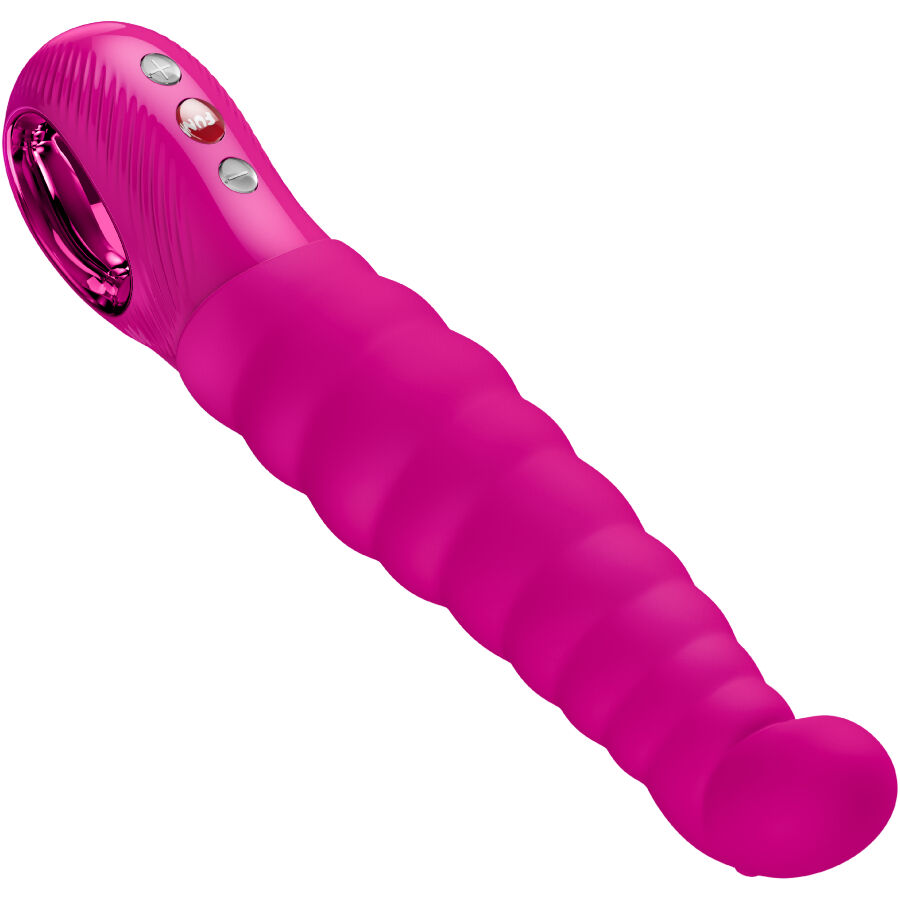 Vibrateur point G Patchy Paul magenta à motifs — FUN FACTORY