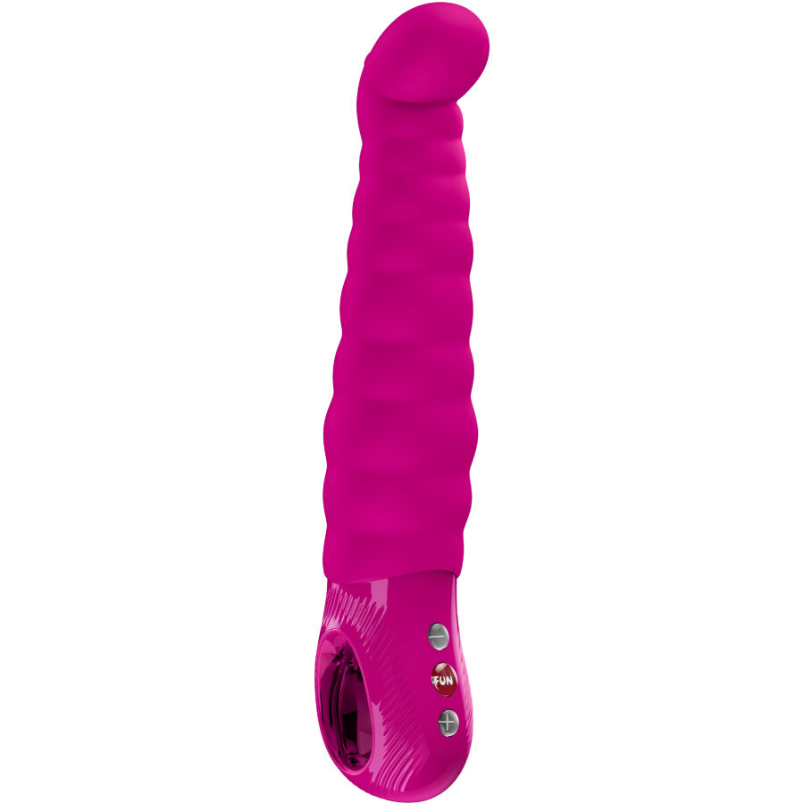 Vibrateur point G Patchy Paul magenta à motifs — FUN FACTORY