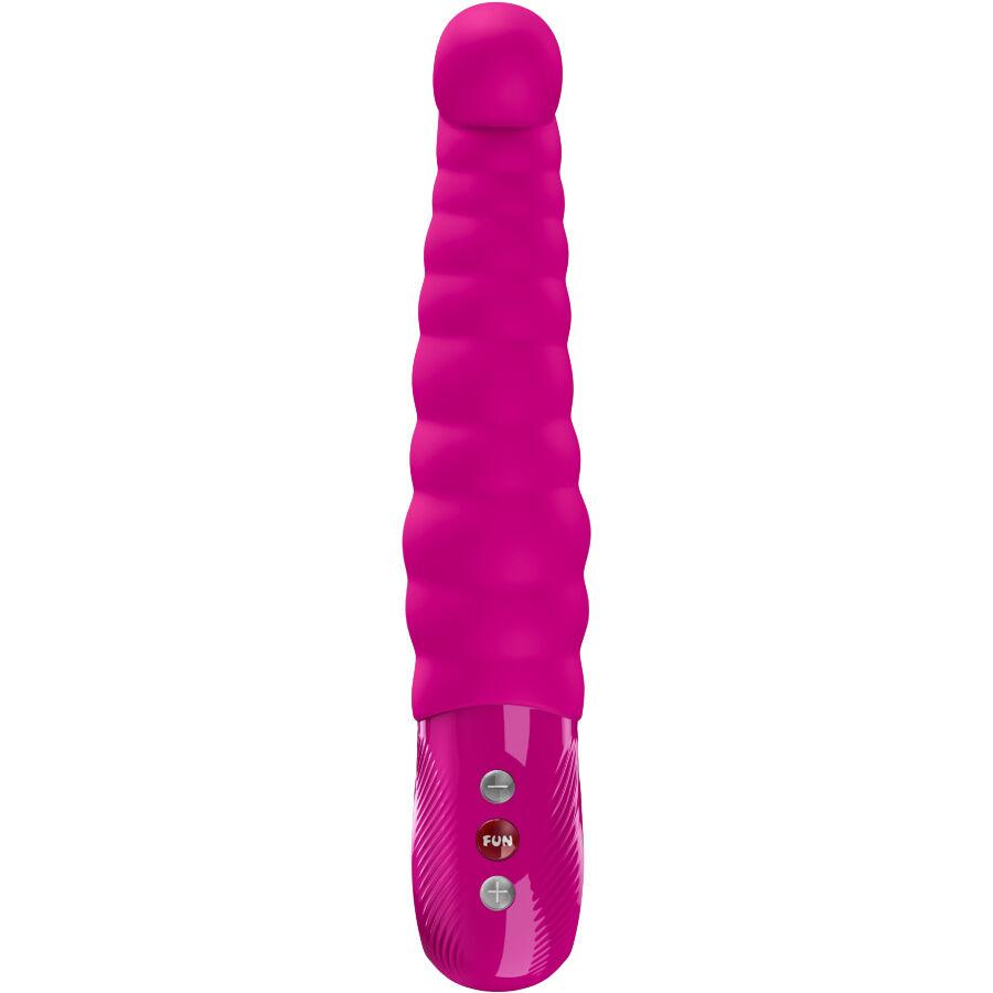Vibrateur point G Patchy Paul magenta à motifs — FUN FACTORY