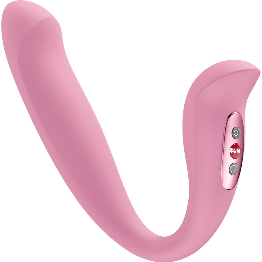Double stimulateur rose Veloce — FUN FACTORY