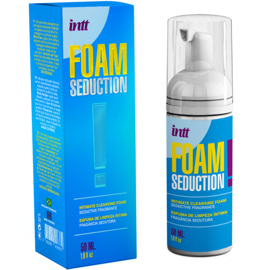 Mousse nettoyante intime parfum séduction — INTT RELEASES