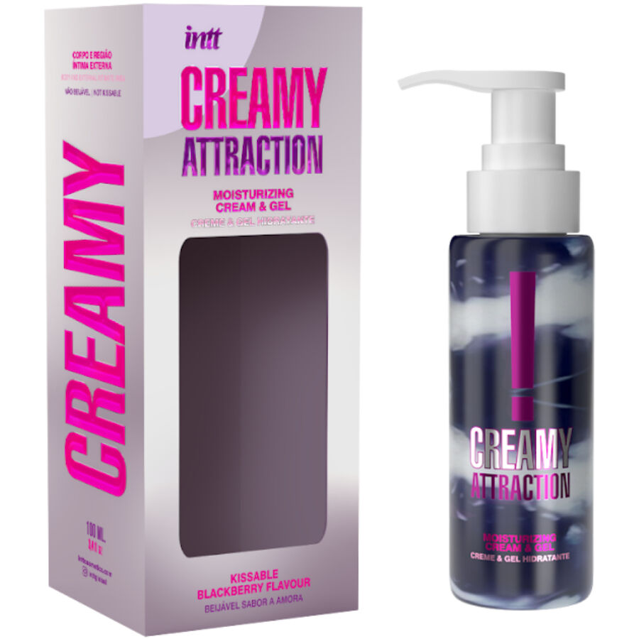 Crème et gel hydratant à la saveur de mûre kissable — INTT RELEASES