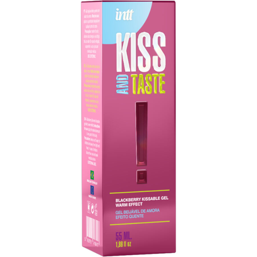 Gel intime chauffant et embrassable à la mûre — INTT RELEASES