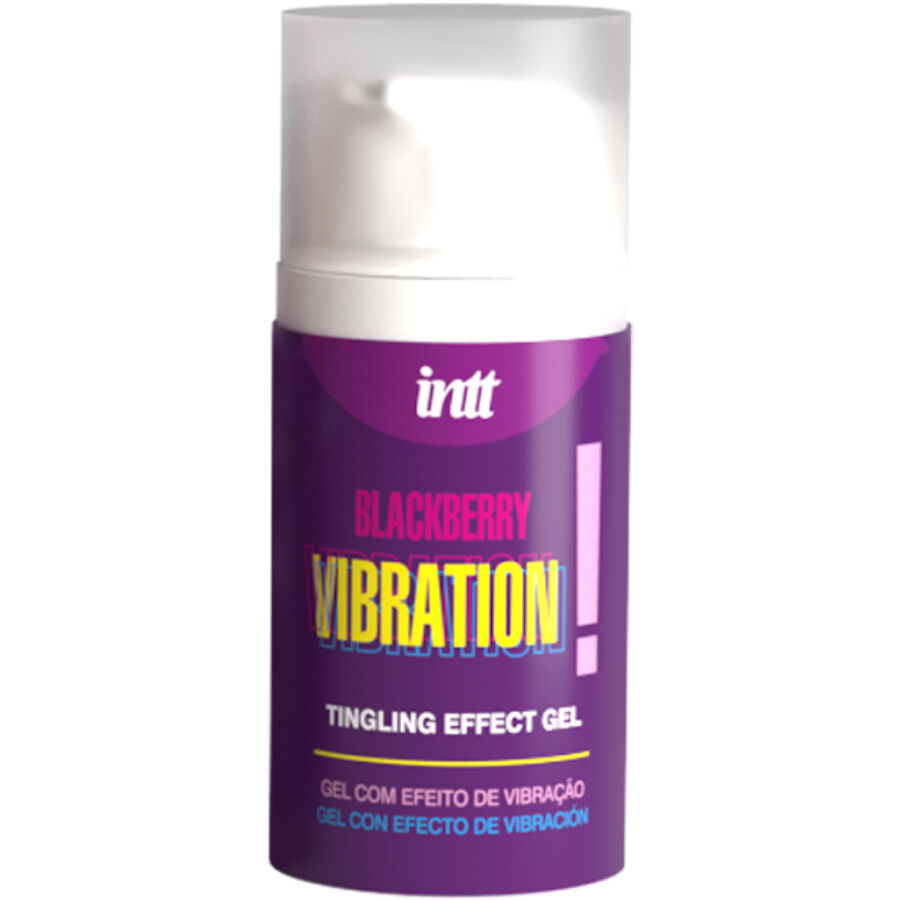 Gel intime vibrant saveur mûre — INTT RELEASES