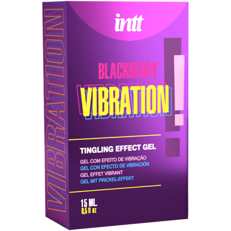 Gel intime vibrant saveur mûre — INTT RELEASES