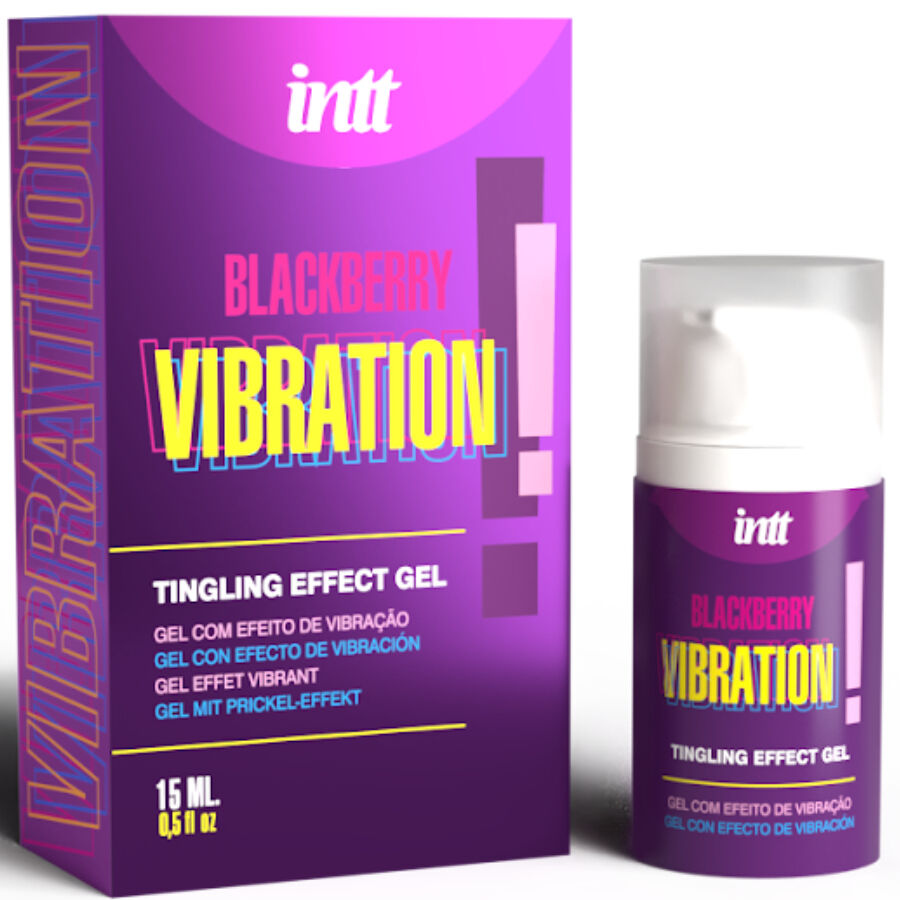 Gel intime vibrant saveur mûre — INTT RELEASES