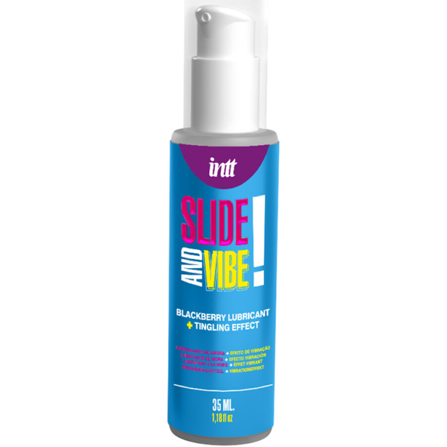 Lubrifiant vibrant effet picotement à base d'eau goût mûre – INTT RELEASES