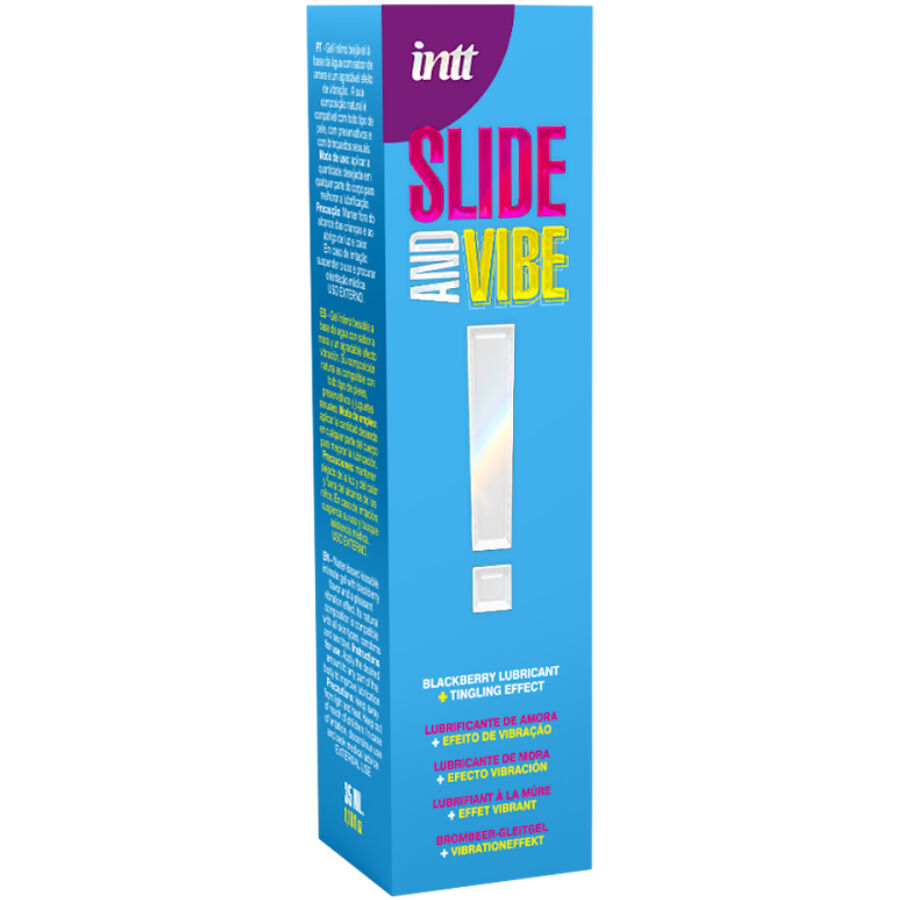 Lubrifiant vibrant effet picotement à base d'eau goût mûre – INTT RELEASES