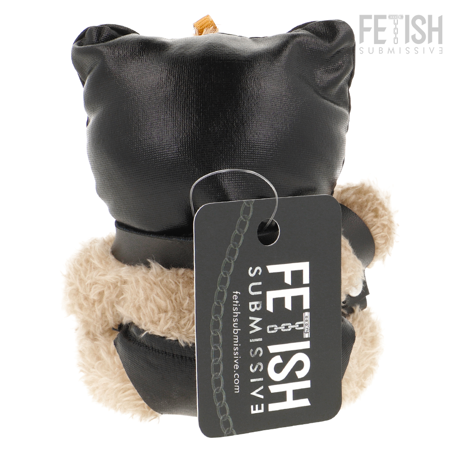 Ours en peluche fétichiste Momo capuche bondage — FETISH SUBMISSIVE REBEL TOYS