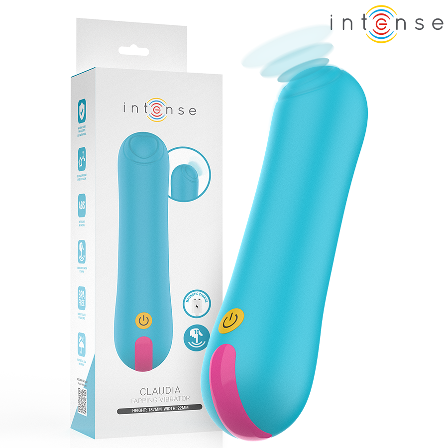 Claudia, stimulateur vibrant à tapotement rythmique — INTENSE FUN TOYS
