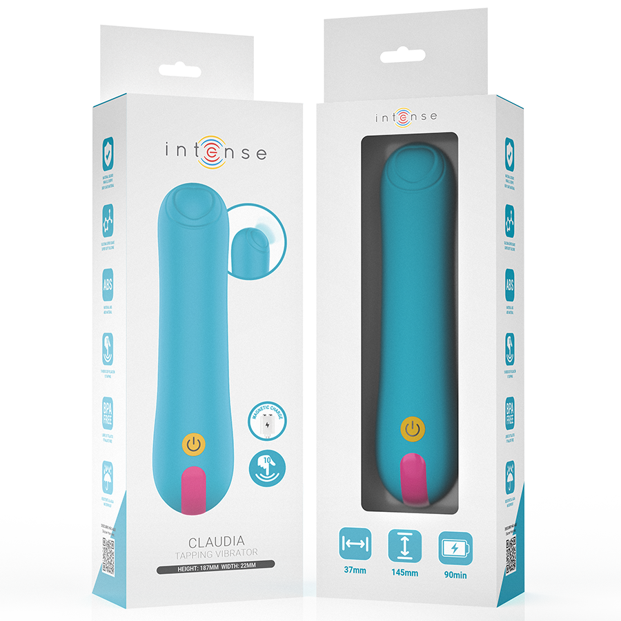 Claudia, stimulateur vibrant à tapotement rythmique — INTENSE FUN TOYS