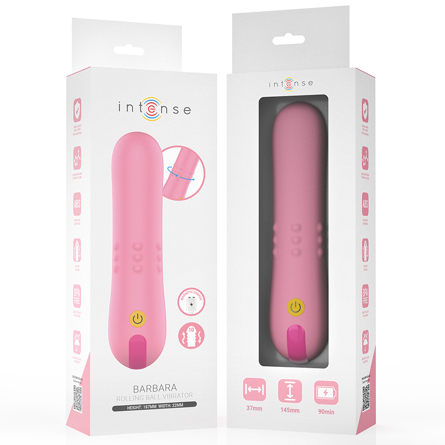 Vibromasseur à billes rotatives double stimulation — INTENSE FUN TOYS
