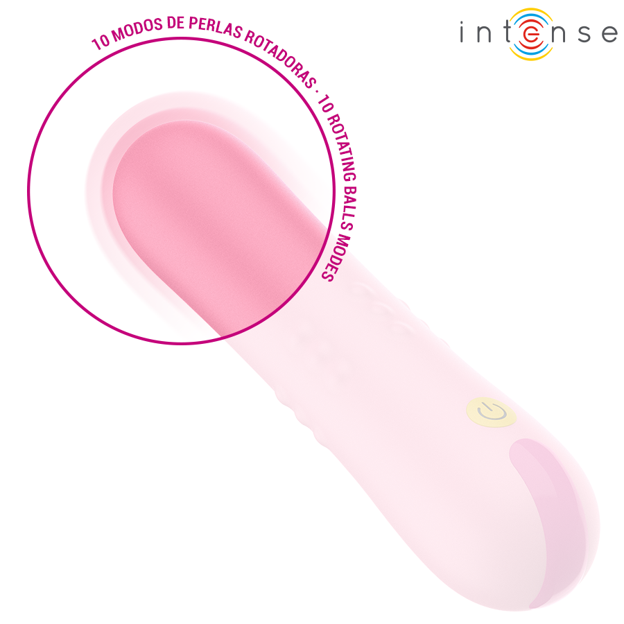 Vibromasseur à billes rotatives double stimulation — INTENSE FUN TOYS