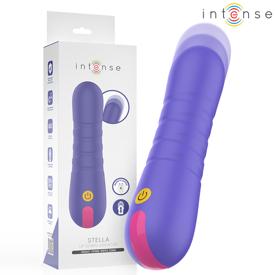Stimulateur vertical à mouvement de pénétration — INTENSE FUN TOYS