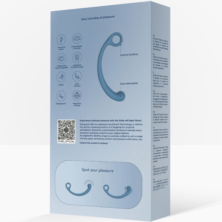 Stimulateur vibrant Axi AuraTouch — SNAIL VIBE