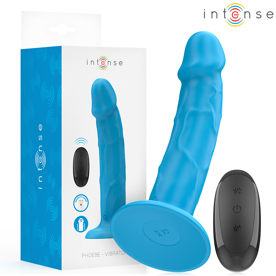 Vibrateur réaliste télécommandé 10 modes — INTENSE REMOTE CONTROL