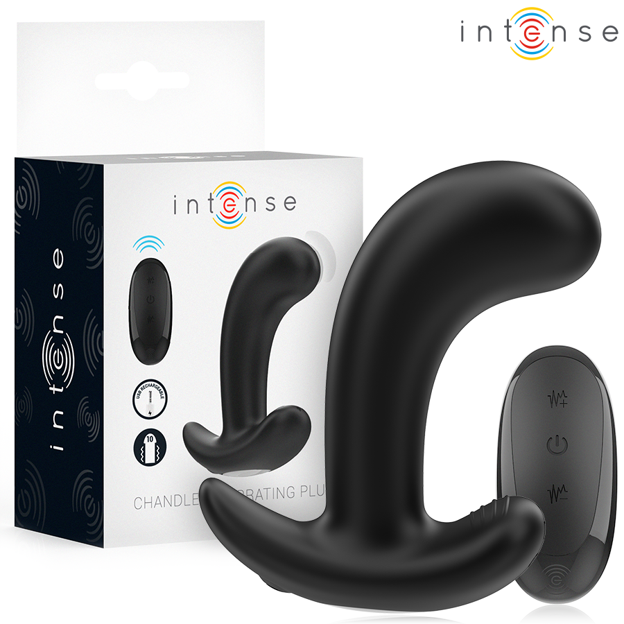 Plug anal vibrant télécommandé Chandler — INTENSE ANAL TOYS