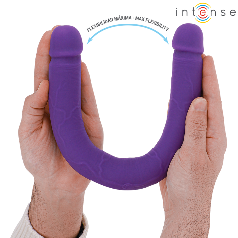 Double gode vibrant télécommandé 40 cm — Intense Remote Control