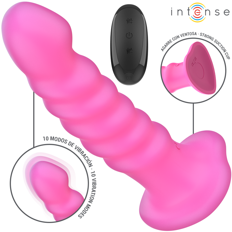 Vibrateur spiralé intense à télécommande — INTENSE REMOTE CONTROL