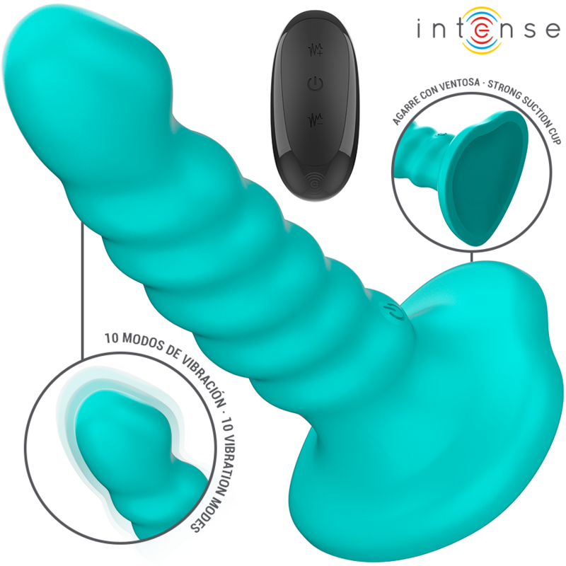 Vibrateur design spirale taille S télécommandé — INTENSE REMOTE CONTROL