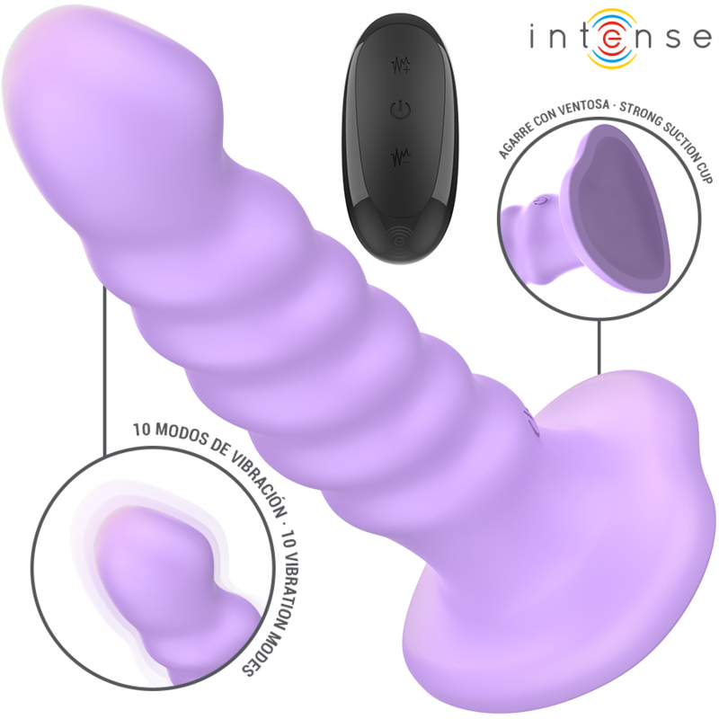Vibrateur spiralé Brenda 10 vibrations — INTENSE REMOTE CONTROL
