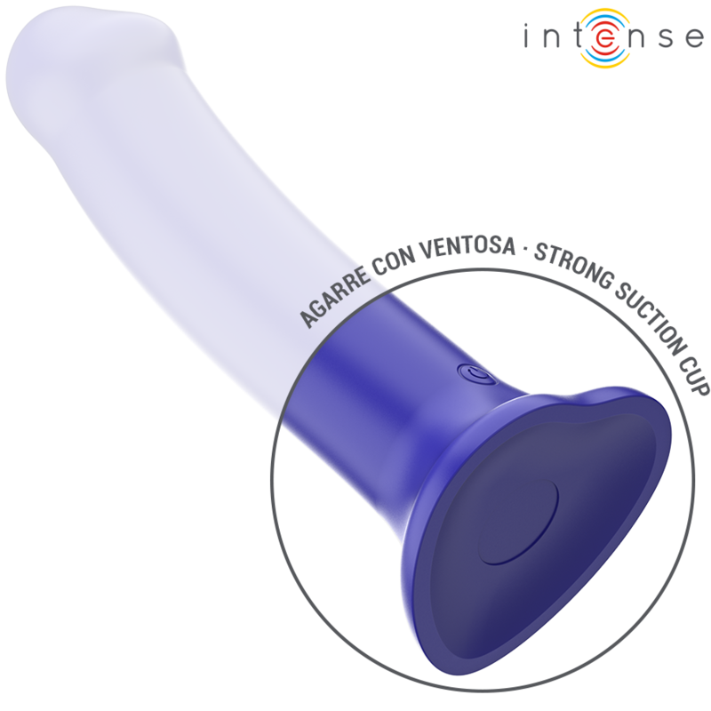 Vibromasseur Victoria à ventouse et télécommande, 10 vibrations — INTENSE REMOTE CONTROL