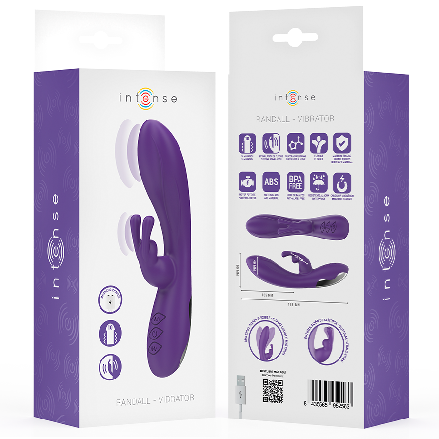 Rabbit vibrant violet 10 vibrations — INTENSE HIGH TECH
