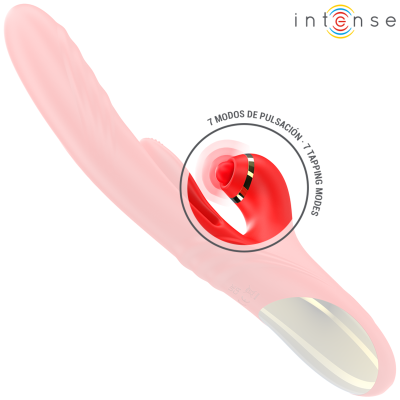 Vibrateur 3-en-1 rouge intense — INTENSE HIGH TECH