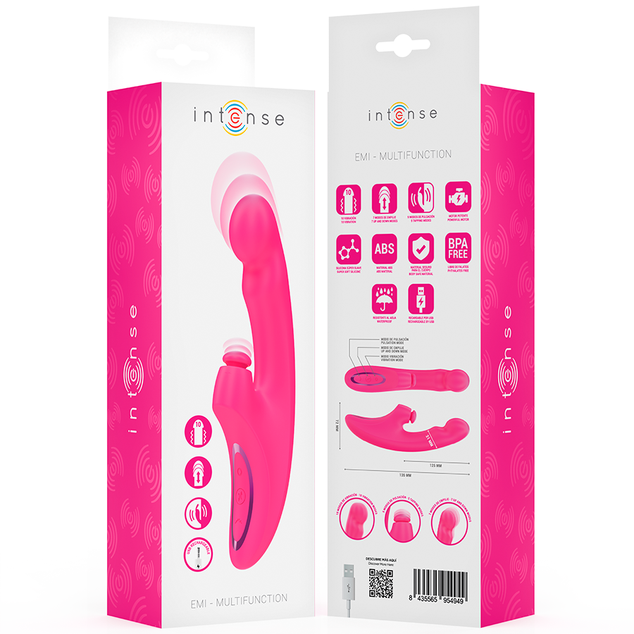Vibrateur multifonction 3 en 1 — INTENSE HIGH TECH