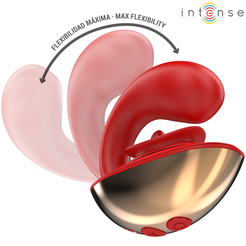 Stimulateur vibrant en forme de U Mariah — Intense High Tech