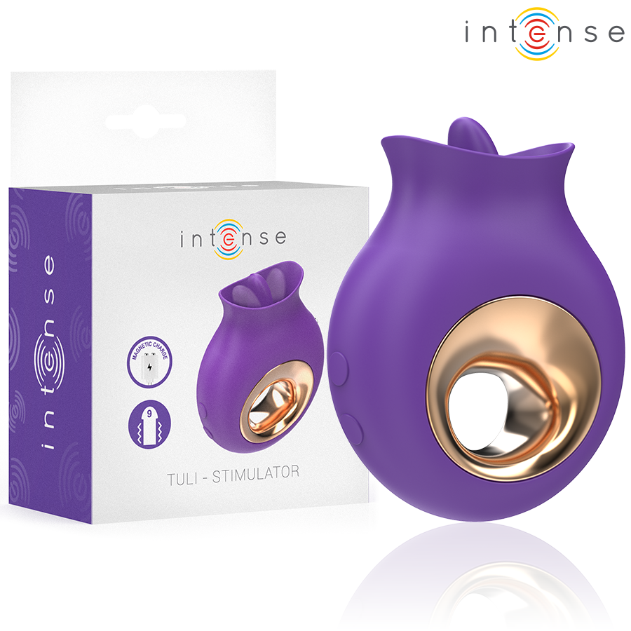 Stimulateur clitoridien Tuli à 9 vibrations et 9 oscillations — INTENSE FUN TOYS