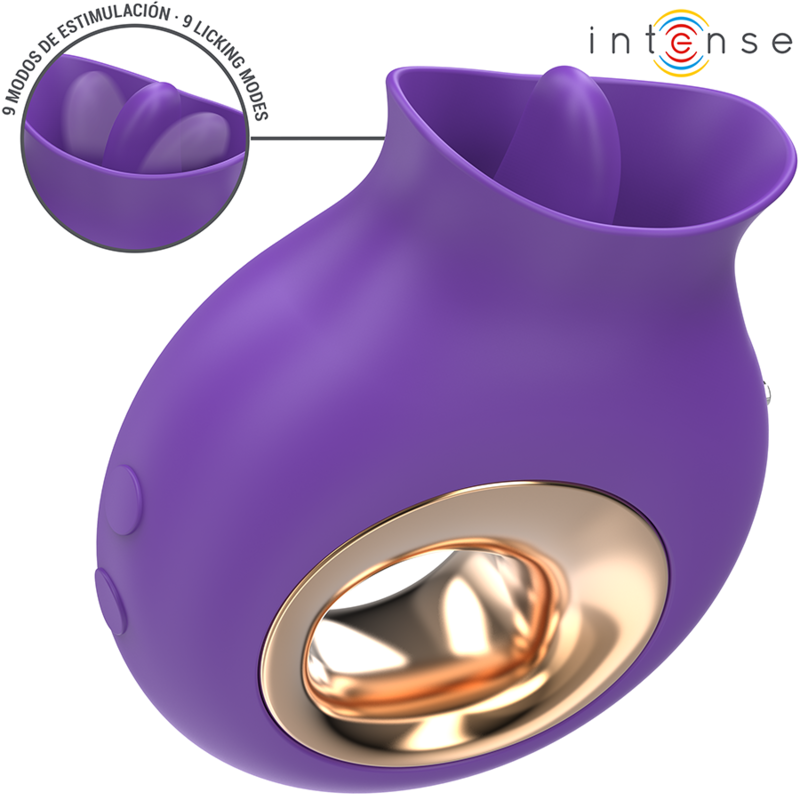 Stimulateur clitoridien Tuli à 9 vibrations et 9 oscillations — INTENSE FUN TOYS