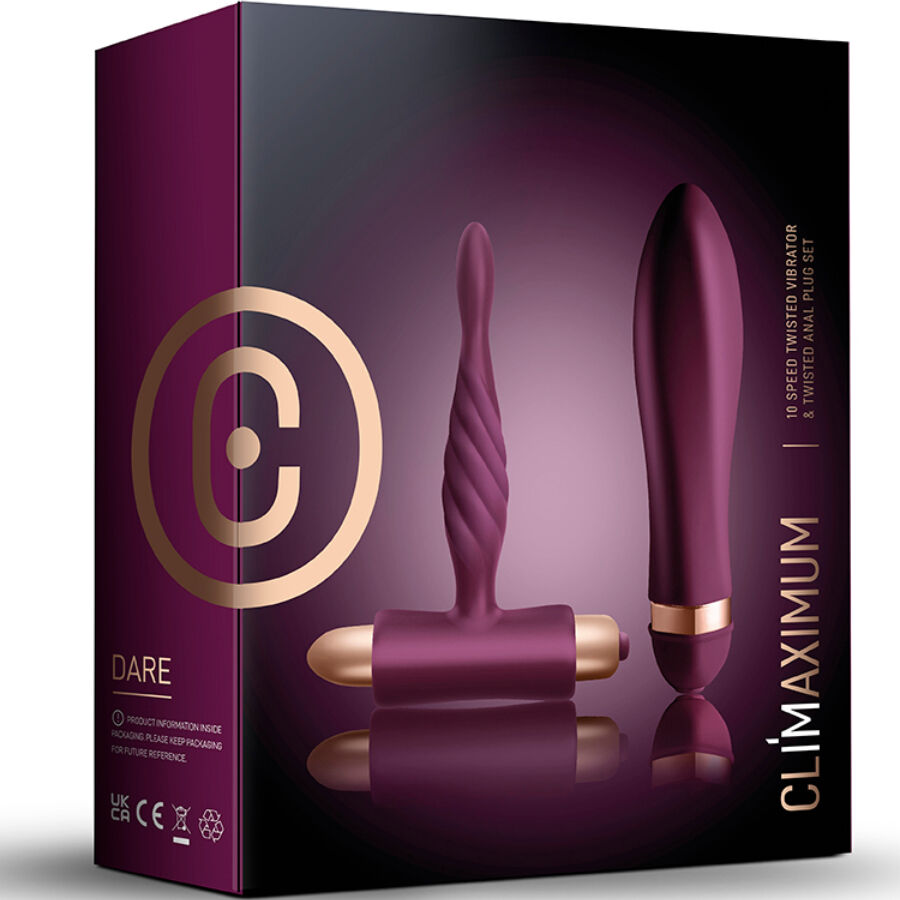 Kit vibrant et plug anal débutant — CLIMAXIMUM