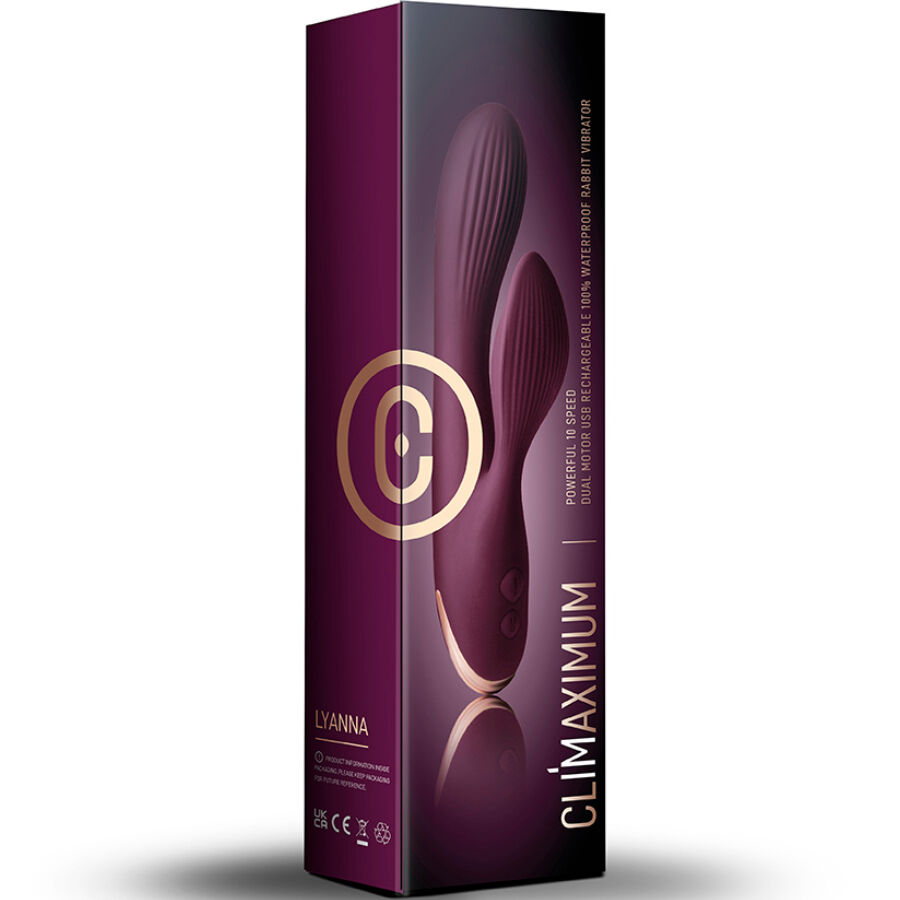 Vibrateur rabbit Lyanna double stimulation — CLIMAXIMUM