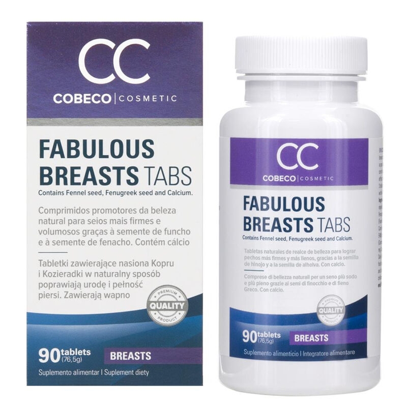 Comprimés galbe et fermeté des seins — COBECO FEMALE