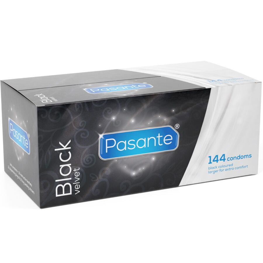 Préservatifs velours noir boîte 144 — PASANTE