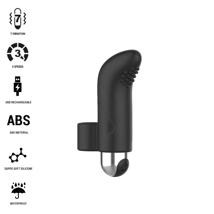 Stimulateur digital rechargeable Damiano — INTENSE FUN TOYS