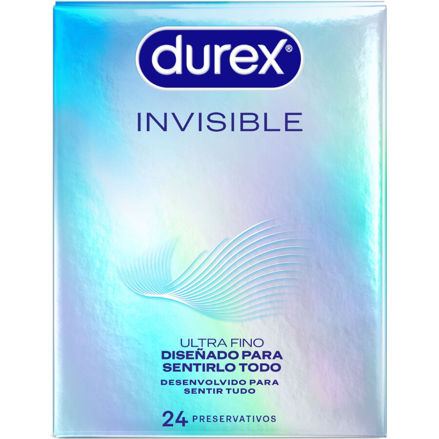 Préservatifs ultra-fins invisibles 24 unités — DUREX CONDOMS