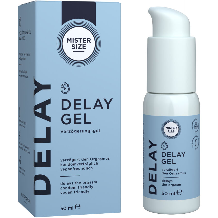 Gel retardateur à effet frais et durable — MISTER SIZE