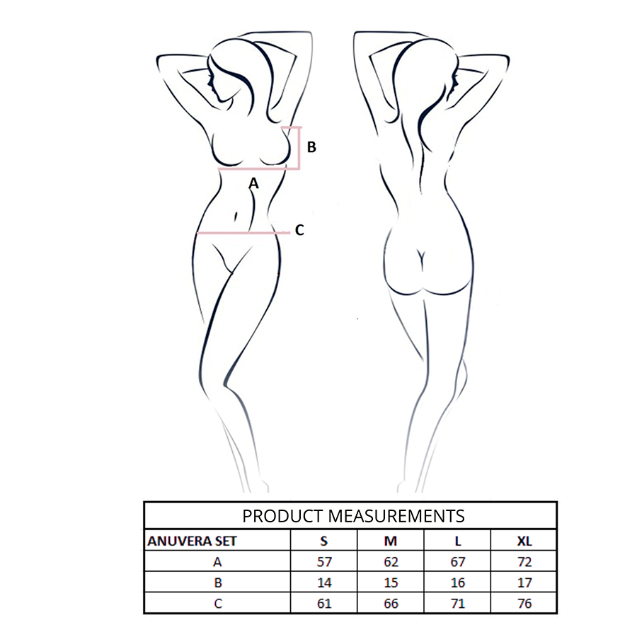 Ensemble soutien-gorge dentelle et string Anuvera — PASSION WOMAN SETS