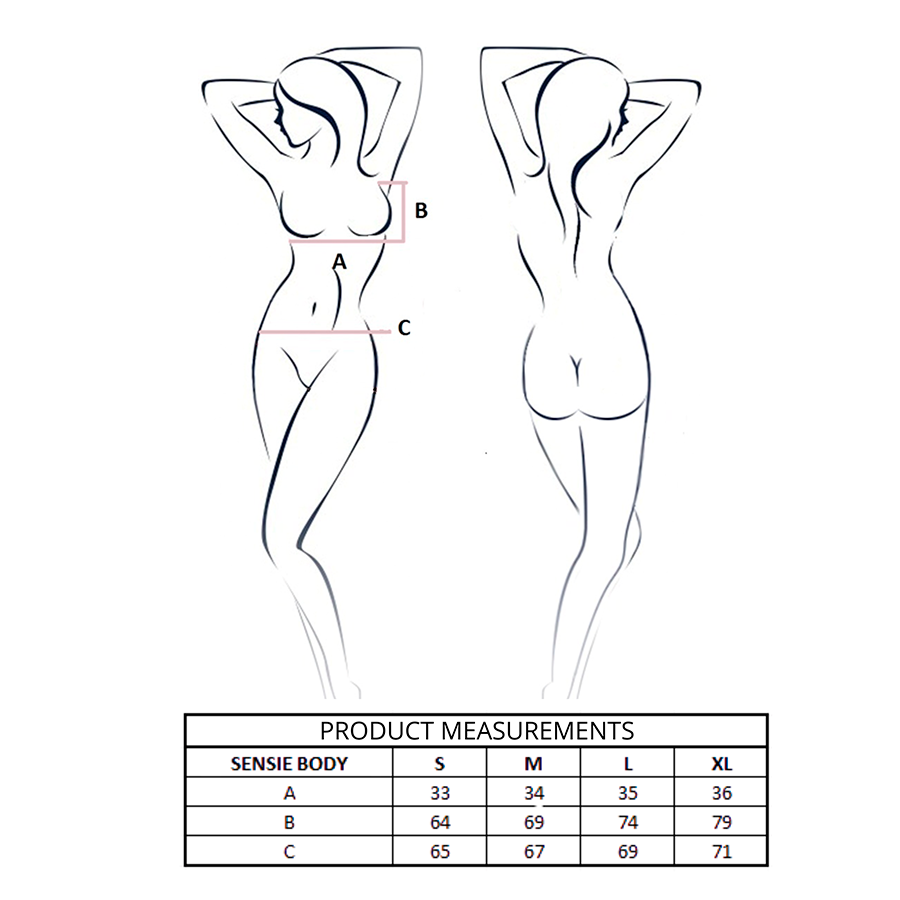 Body SENSIE en satin prune — PASSION WOMAN TEDDIES