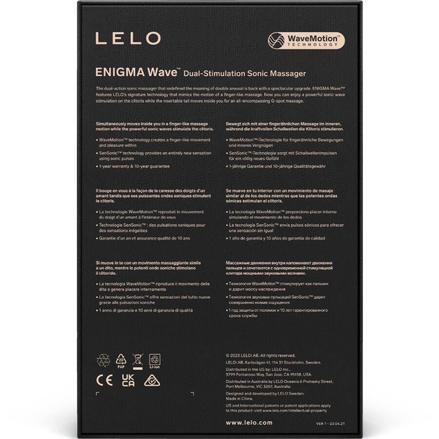 Masseur triple action WaveMotion — LELO