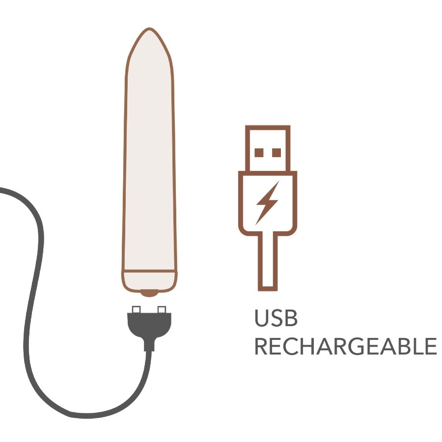 Stimulateur vibrant rechargeable rouge coquelicot — ROCKS-OFF