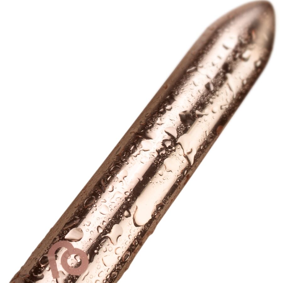 Balle vibrante rechargeable rose dorée — ROCKS-OFF