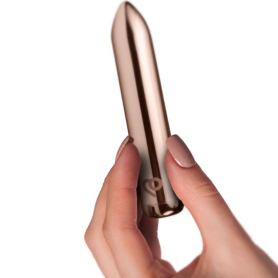 Balle vibrante rechargeable rose dorée — ROCKS-OFF