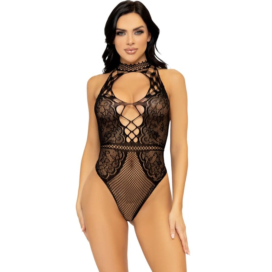 Body résille et dentelle — LEG AVENUE BODYSTOCKINGS